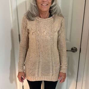 Love21 women’s cable knit sweater size XS